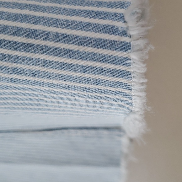 ZARA Denim striped skirt - Picture 7 of 11